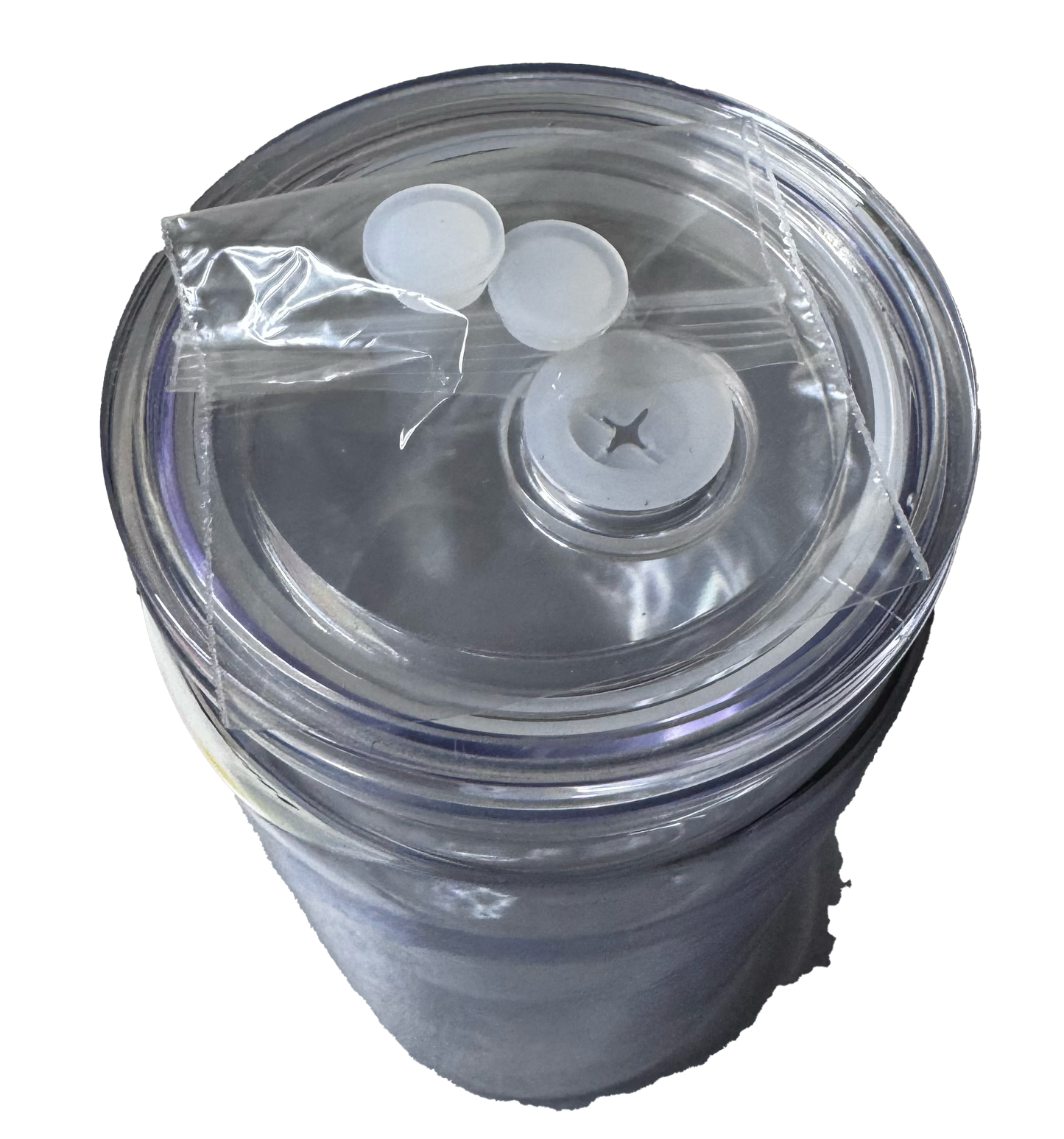 6 X Snow Globe 16oz Tumblers